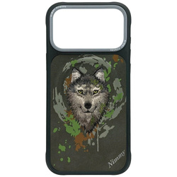 Etui Nimmy Wilk MagSafe na iPhone 17 Pro Max - ciemnoszare