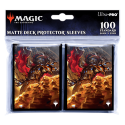 Ultra-Pro: Magic the Gathering - Outlaws of Thunder Junction - Matte Deck Protector Sleeves - Conti, Canny Acquisitor (100 szt.)