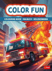 Pojazdy ratunkowe. Kolorowanka. Malbuch. Colouring book