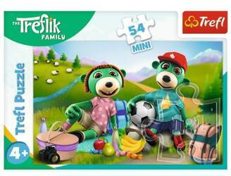 Puzzle 54 mini Wesoły świat Treflików 4 TREFL
