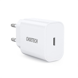 SZYBKA ŁADOWARKA USB-C do iPhone PD 20W Choetech