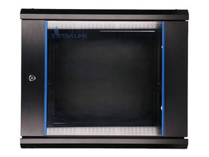 EXTRALINK 9U 600X600 wisząca szafa rack czarna
