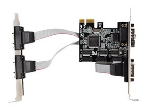 LANBERG PCE-DB9-004 Lanberg PCI Express->COM 9PIN X4 + Śledzie Low profile