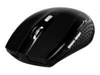 MEDIATECH MT1113K RATON PRO - Bezprzewodowa mysz optyczna, 1200 cpi, 5 przycisków, kolor czarny