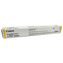 Canon oryginalny toner T07 Y, 3644C001, yellow, 37500s