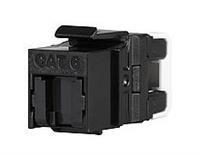 Keystone Solarix CAT6 UTP RJ45 czarny szybko-zaciskany