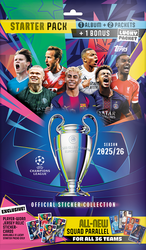Champions League 2026 S&A Album Pack