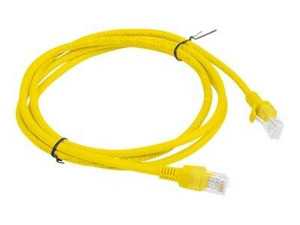 LANBERG PCU6-10CC-0150-Y Lanberg Patchcord RJ45 kat. 6 UTP 1.5m żółty