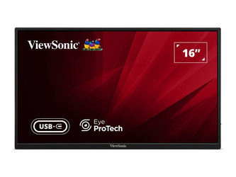 VIEWSONIC VA1650 16inch 3840x2160 1920x1080 SuperClear IPS portable monitor mini HDMI 2xUSB type C protective sleeve case