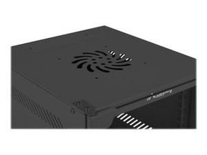 LANBERG WF10-2312-10B Lanberg Szafa Instalacyjna Rack Wisząca 10 12U 280X310 czarna