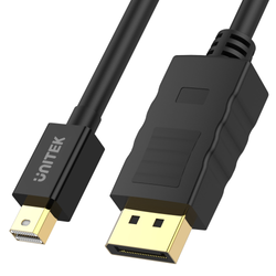 Unitek przewód miniDisplayport/Displayport M/M 2m Y-C611BK