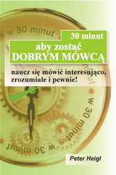 30 minut nauki aby zostać dobrym mówcą wyd. 2