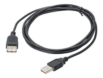 AKYGA Kabel USB AK-USB-07 przedłużacz USB A m / USB A f ver. 2.0 1.8m