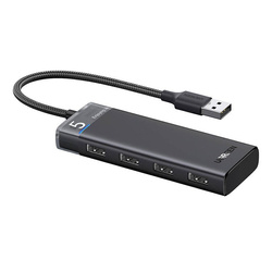 Adapter, hub USB-A do 4x USB-A UGREEN CM653 (szary)  15548