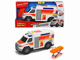 Ambulans biały Dickie Toys 30 cm