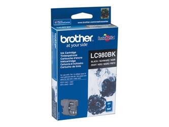 BROTHER LC980BK Tusz Brother LC980BK black 300str DCP145C / DCP165C / MFC250C / MFC290C