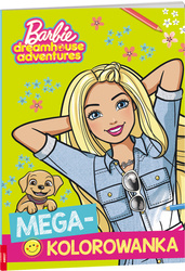 Barbie dreamhouse adventures Megakolorowanka KOL-1202