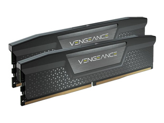 CORSAIR VENGEANCE 64GB 4x16GB DDR5 6400MT/s DIMM Unbuffered 32-40-40-84 Std PMIC XMP 3.0 Black Heatspreader 1.4V