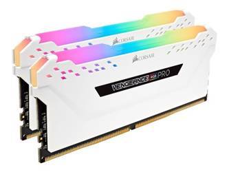 CORSAIR Vengeance RGB PRO Pamięć DDR4 16GB 2x8GB 3200MHz CL16 1.35V Biała