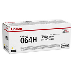 Canon oryginalny toner 064 H Y, 4932C001, yellow, 10500s, high capacity