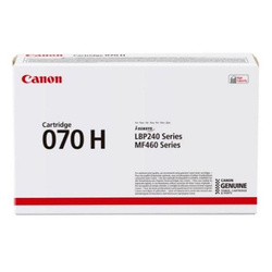 Canon oryginalny toner 070 H BK, 5640C002, black, 10200s, high capacity