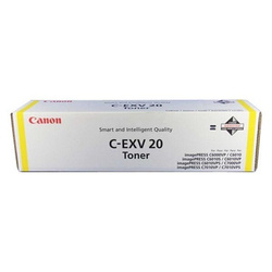 Canon oryginalny toner C-EXV20 Y, 0439B002, yellow, 35000s