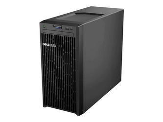 DELL PE T150 Chassis 4x3.5 cabled Xeon E-2314 16GB 1x2TB On Board LOM DP PERC H355 Adapter iDRAC9 Basic 15G