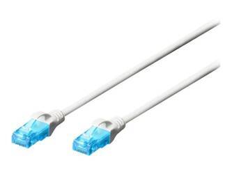 DIGITUS CAT 5e U-UTP patch cable PVC AWG 26/7 length 30m color white