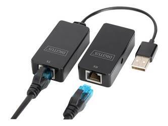 DIGITUS DA-70141 DIGITUS Przedłużacz/Extender USB 2.0 SuperSpeed po skrętce Cat.5e/6 UTP, do 50m