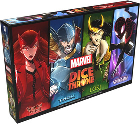 Dice Throne Marvel: Box 1 (Scarlet Witch, Thor, Loki, Spider-Man)