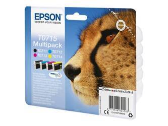 EPSON C13T07154012 Zestaw Epson T0715 CMYK MultiPack DURABrite Stylus D78/92/120/120 Network E...