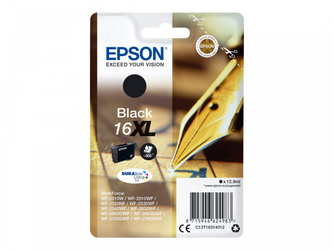 EPSON C13T16314012 Tusz Epson T1631 XL black DURABrite 12,9 ml WF-2010/25x0