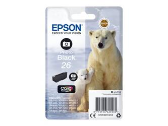 EPSON C13T26114012 Tusz Epson T2611 photo black 4,7 ml XP-600/700/800