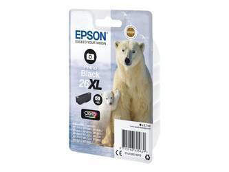 EPSON C13T26314012 Tusz Epson T2631 XL photo black Claria 8,7 ml XP-600/700/800