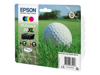 EPSON C13T34764010 Tusz Epson Golf ball Multipack 34XL 4-colors DURABrite Ultra 48,7 ml