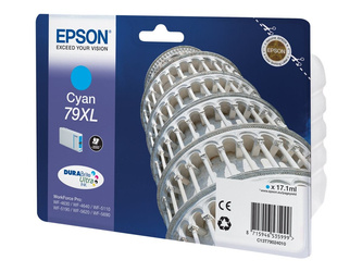 EPSON C13T79024010 Tusz Epson cyan T7902 17 ml WF-5110DW/WF-5190DW/WF-5620DWF/WF-5690DWF