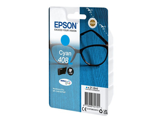 EPSON Singlepack Cyan 408L DURABrite Ultra Ink