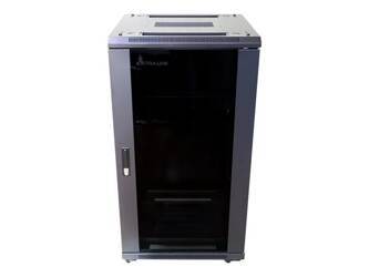 EXTRALINK 27U 600X600 STANDING RACKMOUNT CABINET BLACK