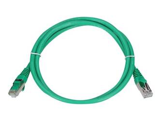 EXTRALINK LAN patchcord kat6 FTP 1m 1GBIT kabel ekranowany czysta miedź zielony