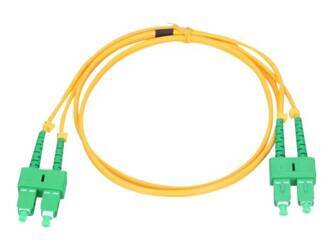 EXTRALINK Patchcord SC/APC-SC/APC SM G.657A1 duplex 3.0mm 2m