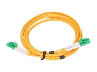 EXTRALINK patchcord LC/APC-LC/APC SM G.657A1 duplex 3.0mm 1m