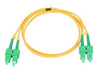 EXTRALINK patchcord SC/APC-SC/APC SM G.652D duplex 3.0mm 2m PVC