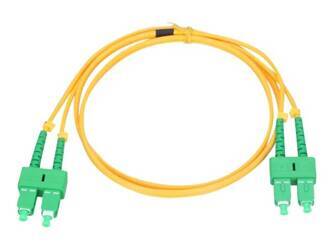 EXTRALINK patchcord SC/APC-SC/APC SM G.657A1 duplex 3.0mm 1m