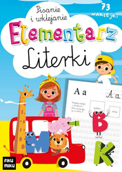 Elementarz literki. Pisanie i wklejanie