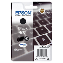 Epson oryginalny ink / tusz C13T07U140, 407XL, black, 2600s, 41.2ml