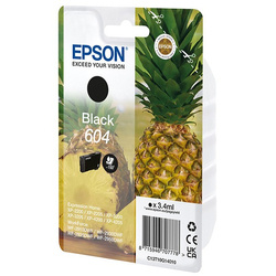 Epson oryginalny ink / tusz C13T10G14010, T10G140, 604, black, 3.4ml