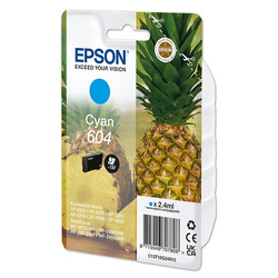 Epson oryginalny ink / tusz C13T10G24010, T10G240, 604, cyan, 2.4ml