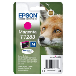 Epson oryginalny ink / tusz C13T12834022, T1283, magenta, blistr, 3,5ml