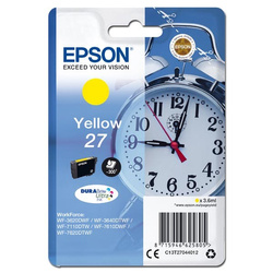 Epson oryginalny ink / tusz C13T27044012, 27, yellow, 3,6ml