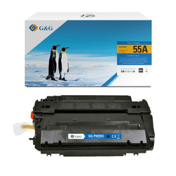 G&G kompatybilny toner z HP CE255A, NT-PH255C, HP 55A, black, 6000s